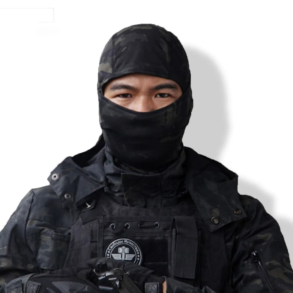 Balaclava Face Mask UV Protection Hood Tactical for Cycling Fishing Hunting Balaclava Outdoor Neck Gaiter Cap Ski Bicycle Hat